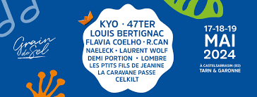 Le festival Grain de Sel en approche en mai !